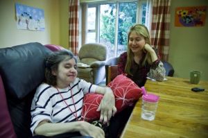 Janet is very chatty and loves to sing 