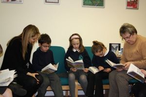 Visiting Crosshall School 